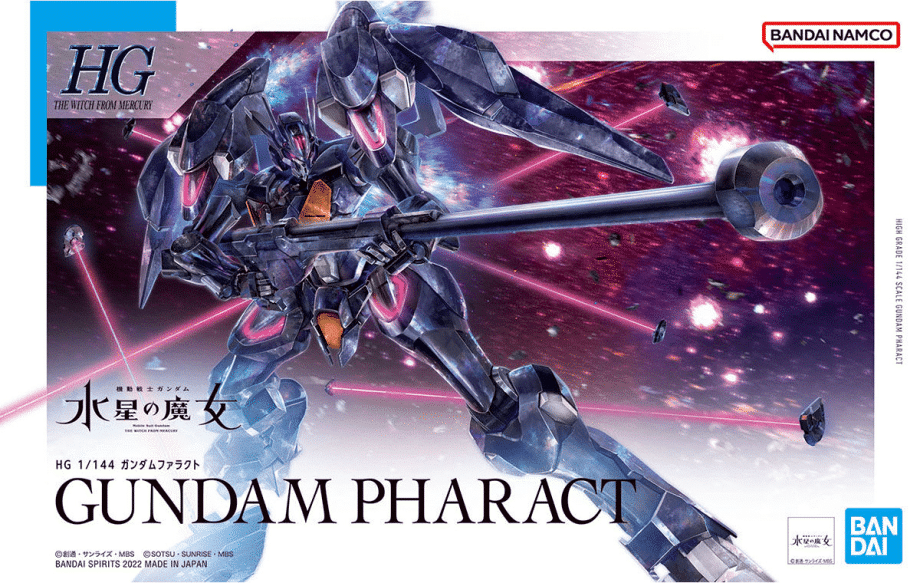 Gundam The Witch from Mercury 1/144 High Grade Gundam Pharact Box