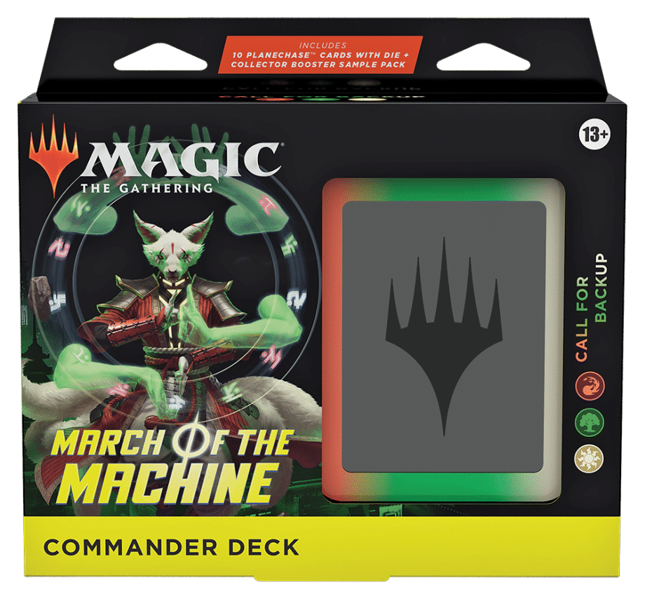 Magic The Gathering March Of The Machine Commander Deck Call For Backup