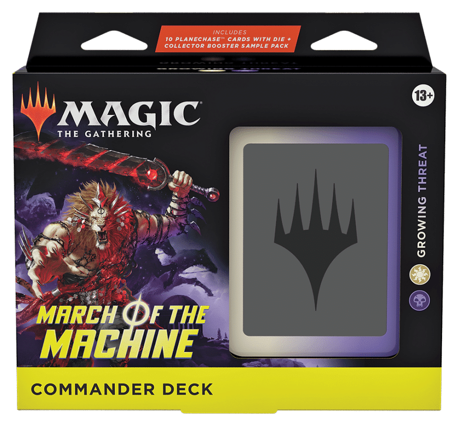 Magic The Gathering March Of The Machine Commander Deck Growing Threat