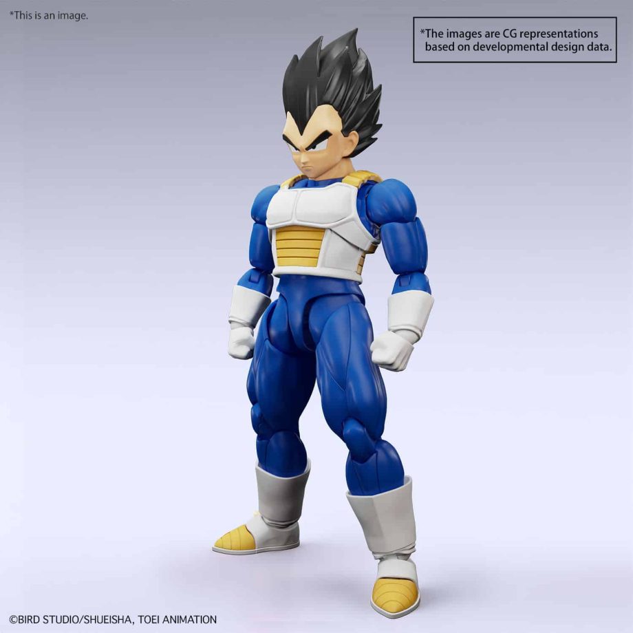Dragon Ball Z Vegeta Figure-Rise Standard Model Kit New Spec Ver. Pose 2