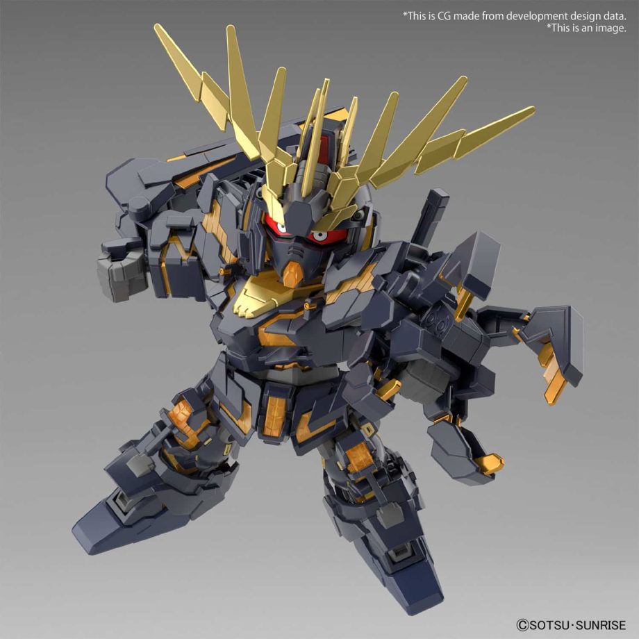 Unicorn Gundam 02 Banshee Destroy Mode & Banshee Norn Parts Set Pose 7