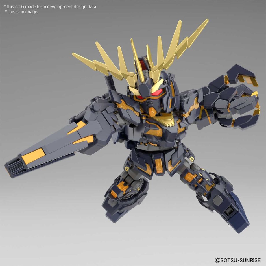 Unicorn Gundam 02 Banshee Destroy Mode & Banshee Norn Parts Set Pose 9