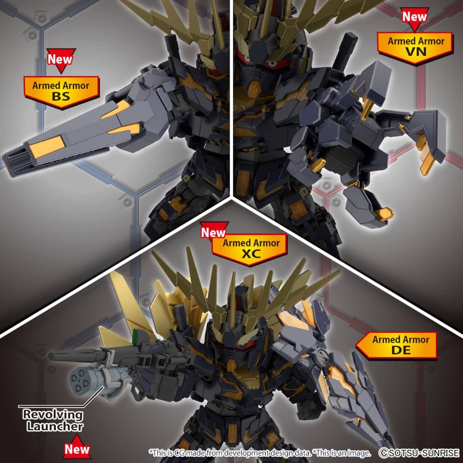Unicorn Gundam 02 Banshee Destroy Mode & Banshee Norn Parts Set Pose 10
