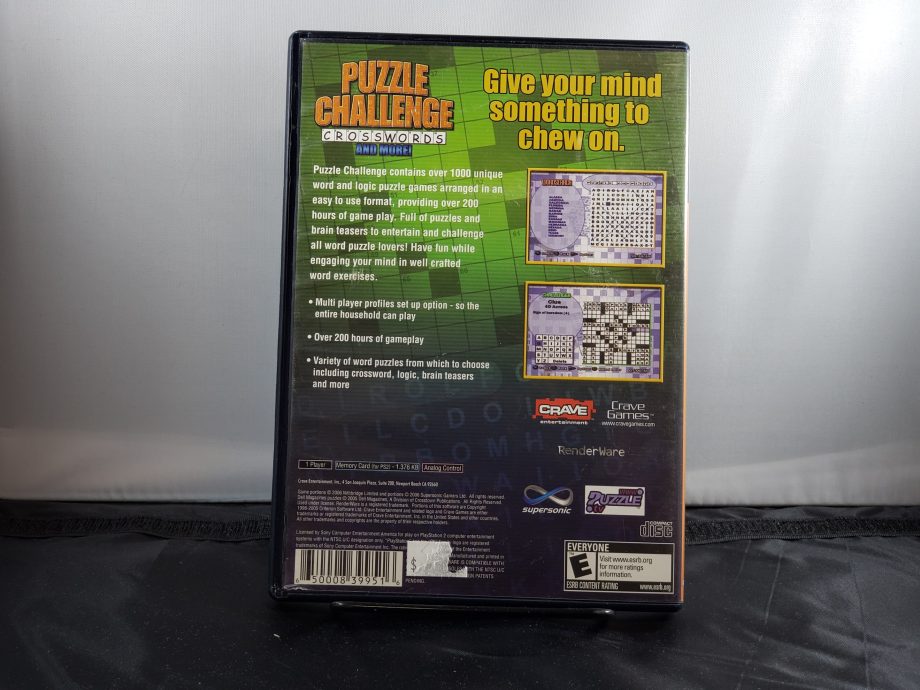 Puzzle Challenge Crosswords And More Back