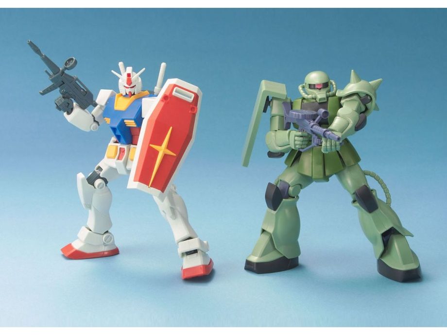 Gundam Universal Century 1/144 High Grade Gunpla Starter Kit Pose 2