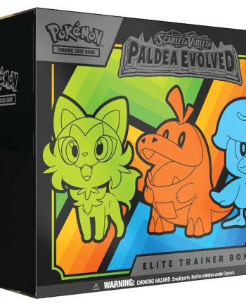 Pokemon TCG Scarlet & Violet Paldea Evolved Elite Trainer Box Pose 1