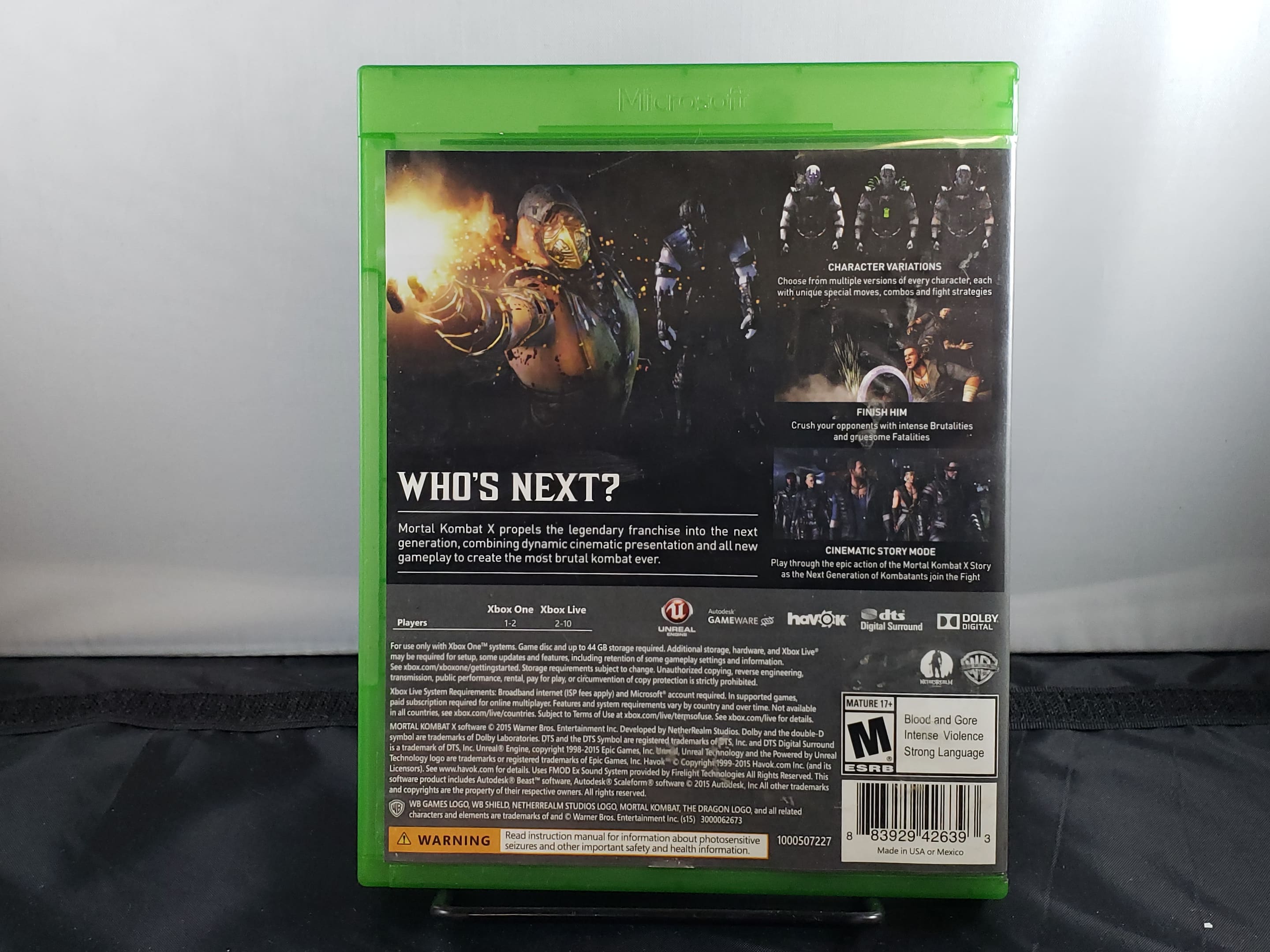Mortal Kombat X  Xbox One - Geek-Is-Us