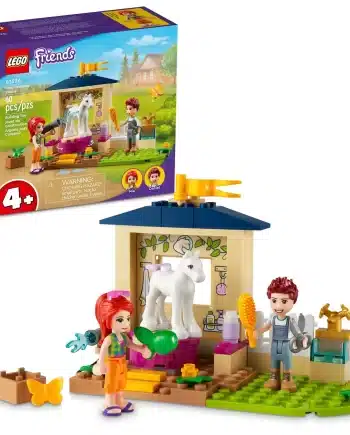 Lego Friends Pony Washing Stable Pose 1