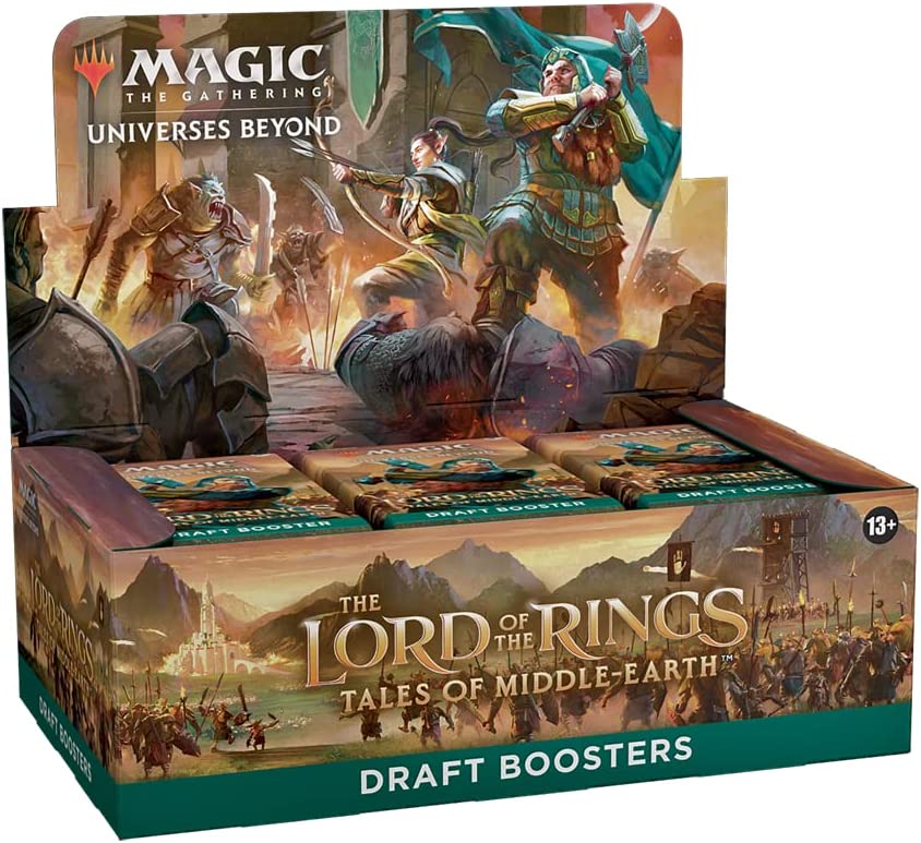 Magic The Gathering The Lord of The Rings Tales of Middle Earth Draft Booster Box