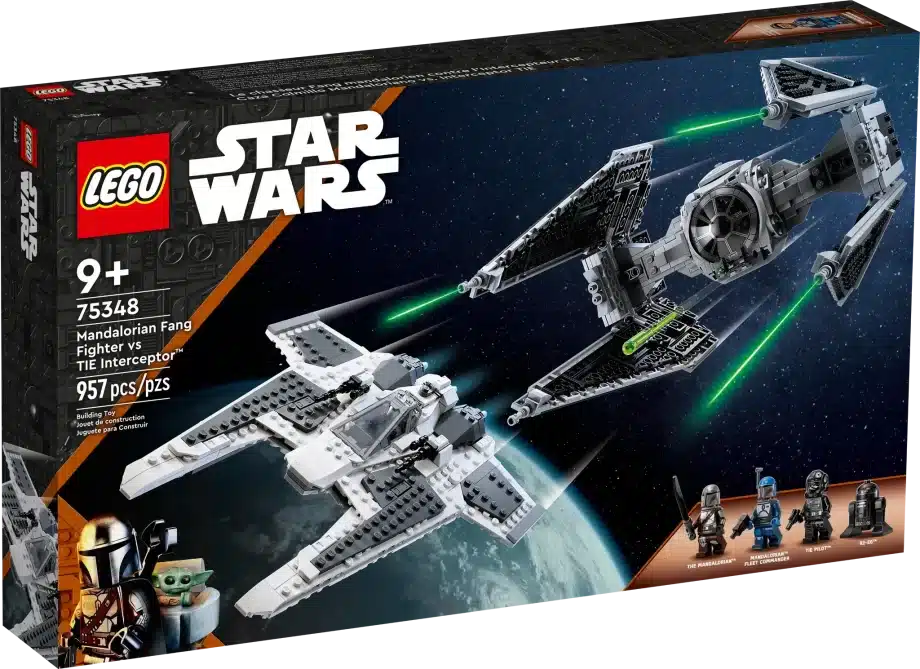 LEGO® Star Wars™ Mandalorian Fang Fighter vs. TIE Interceptor™