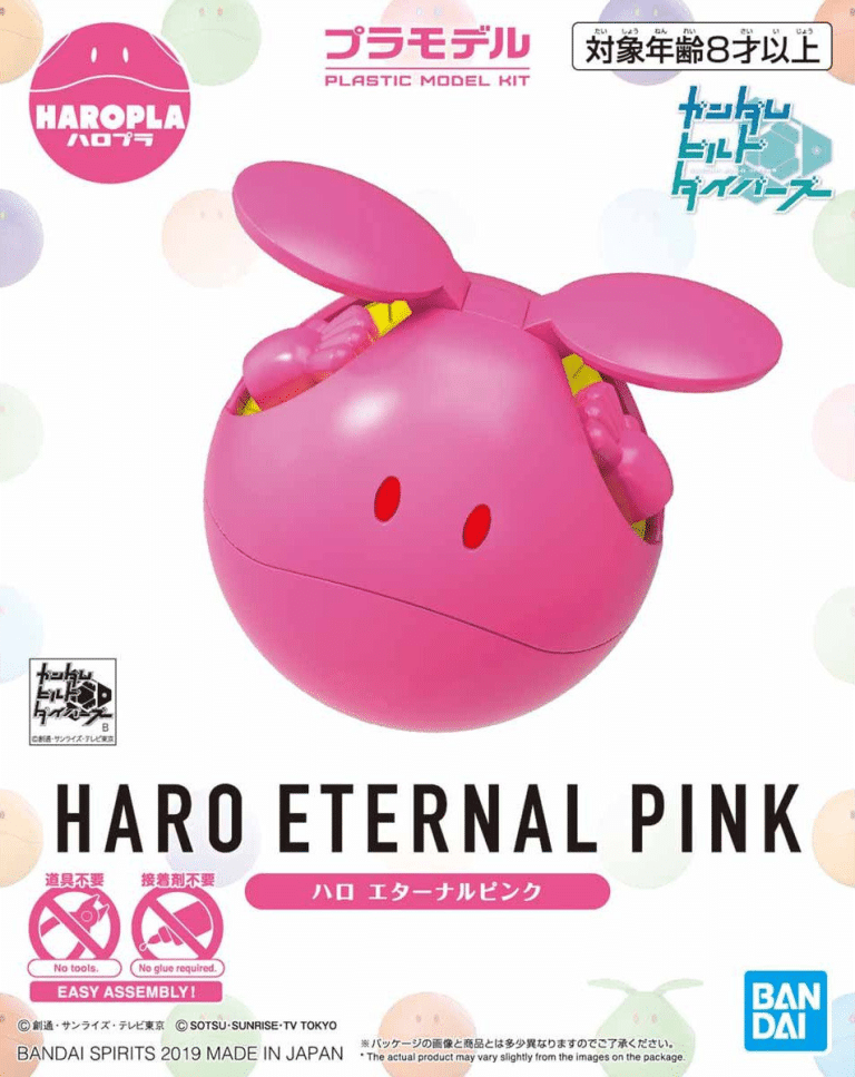 Gundam HaroPla Eternal Pink Haro Box