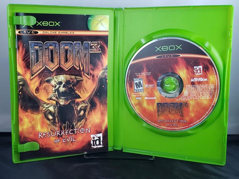 Doom 3 Resurrection Of Evil Back