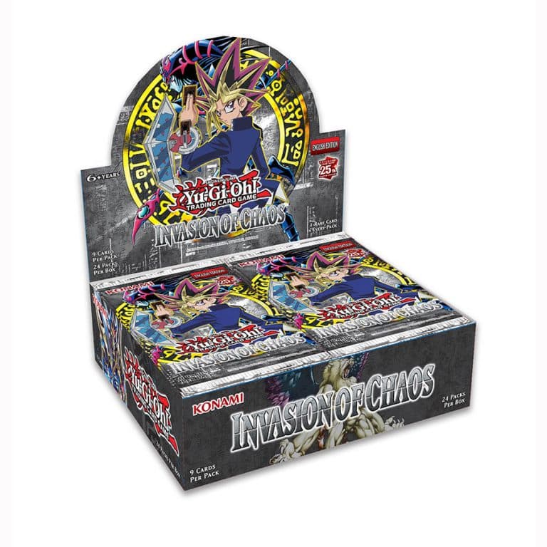 Yu-Gi-Oh! CCG 25th Anniversary Invasion Of Chaos Booster Box