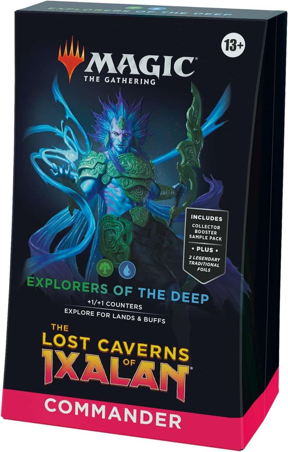 Magic The Gathering Lost Caverns Of Ixalan Commander Deck Explorers Of The Deep