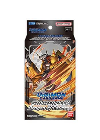 Digimon Card Game Starter Deck Dragon Of Courage ST15