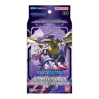 Digimon Card Game Starter Deck Wolf Of Friendship ST16