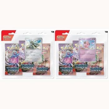 Pokemon TCG Scarlet & Violet Temporal Forced Three Booster Blister